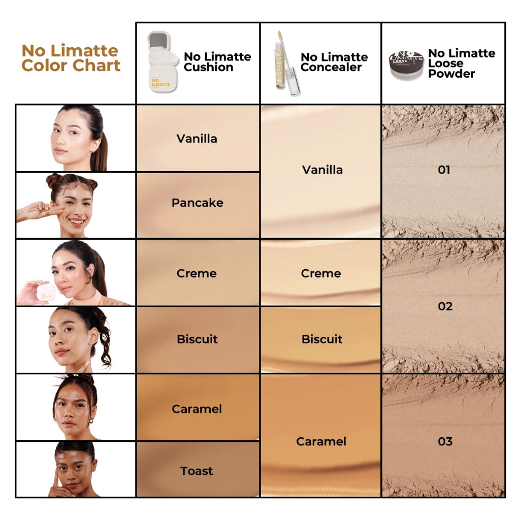 [BUY 3 GET 3 FREE GIFT] Madame Gie No Limatte Series Package