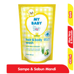 SABUN MANDI HAIR AND BODY WASH BABY MY BABY 400 ML