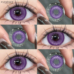 Eyeshare Softlens (Gratis Kotak Cermin) Boston Brown 14.2MM 1Pasang Lensa Kontak Warna Natural