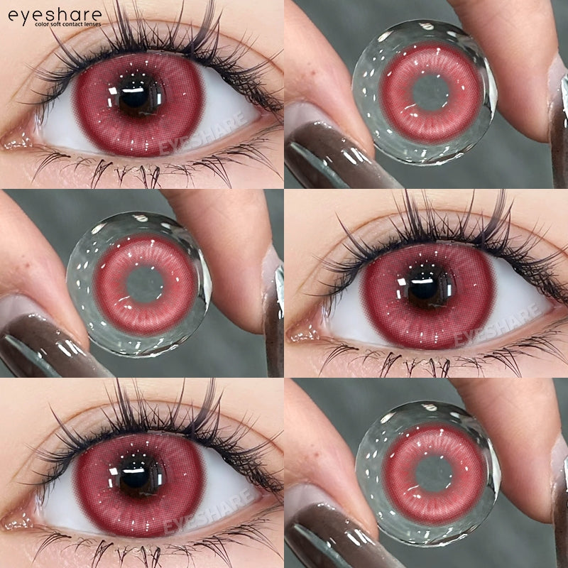 Eyeshare Softlens Serbia Gray 1Pasang 14.5mm  Lensa Kontak Mata Besar