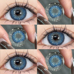 Eyeshare Softlens Madrio Softlens 1Pasang 14.0mm Purple Blue Brown Red Softlens