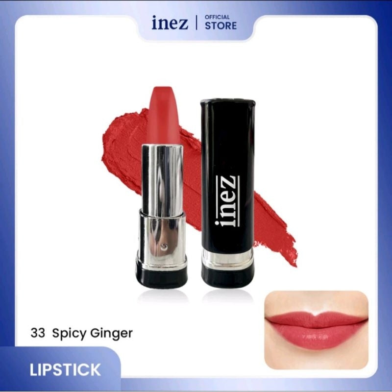 INEZ CCP Lipstick (Lipstick INEZ 09 Burgundy Red)COLOR CONTOUR PLUS LIPSTICK (SPECIAL EDITION 2024)