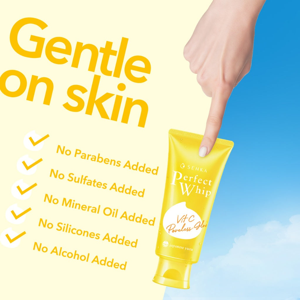 [TWINPACK] SENKA Perfect Whip Vit C Poreless Glow 100gr [BUY 2 GET 4 Kuota Terbatas/Hari]
