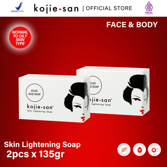 Paket Duo Kojie San Kojic Acid Soap 135gr