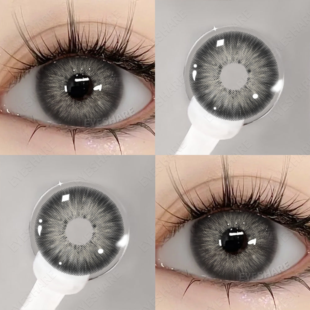 Eyeshare Myakhie Softlens Minus(-1 ~ -6) 14.2mm Brown Gray Minus Softlens
