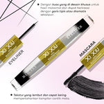 Maskara dan Eyeliner 2 in 1 XI XIU Divine Waterproof - Produk Kosmetik Praktis dan Efisien