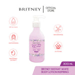 Britney Instant White Body Lotion 300 ML / Hand Body Lotion Mencerahkan