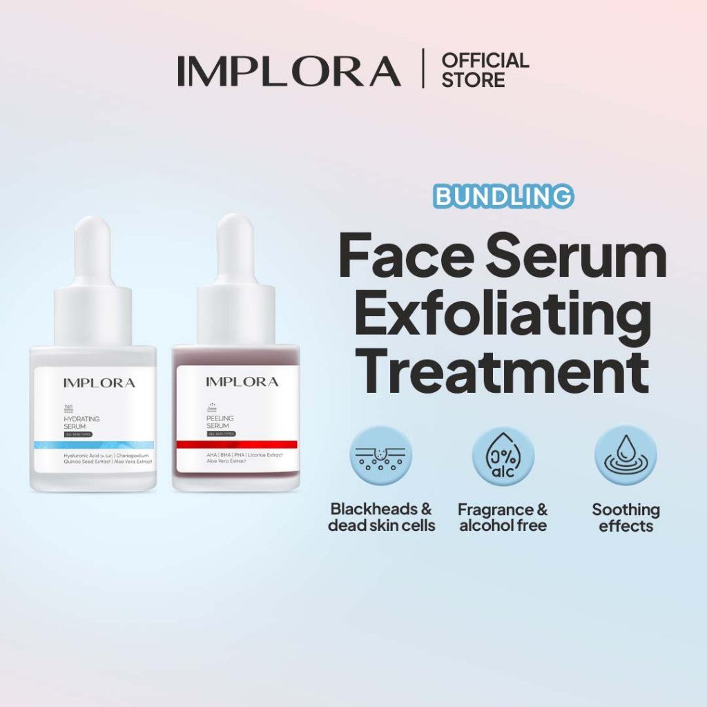 Implora Face Serum Exfoliating Treatment Set
