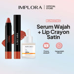 Implora Serum Wajah + Lip Crayon Satin