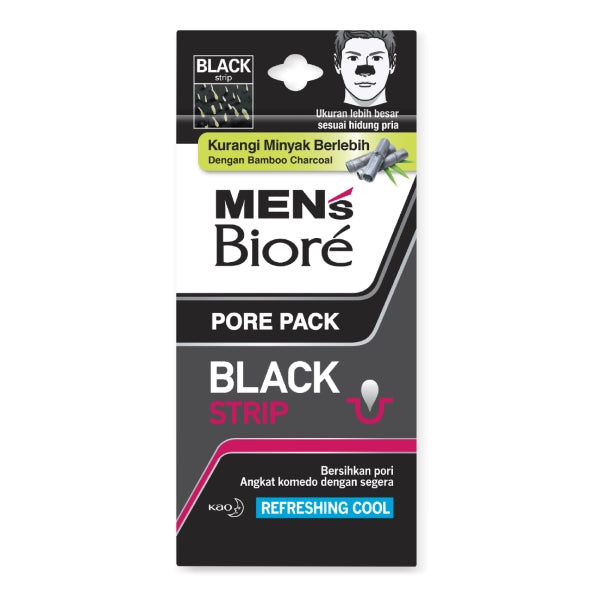 Men's Biore Pore Pack Black Twinpack