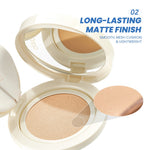 YOU Cloud Touch Dreamy-fit Lasting Mesh Cushion Cushion Foundation Natural Matte Finish Tahan Lama 24 Bedak Wajah SPF Kosmetik
