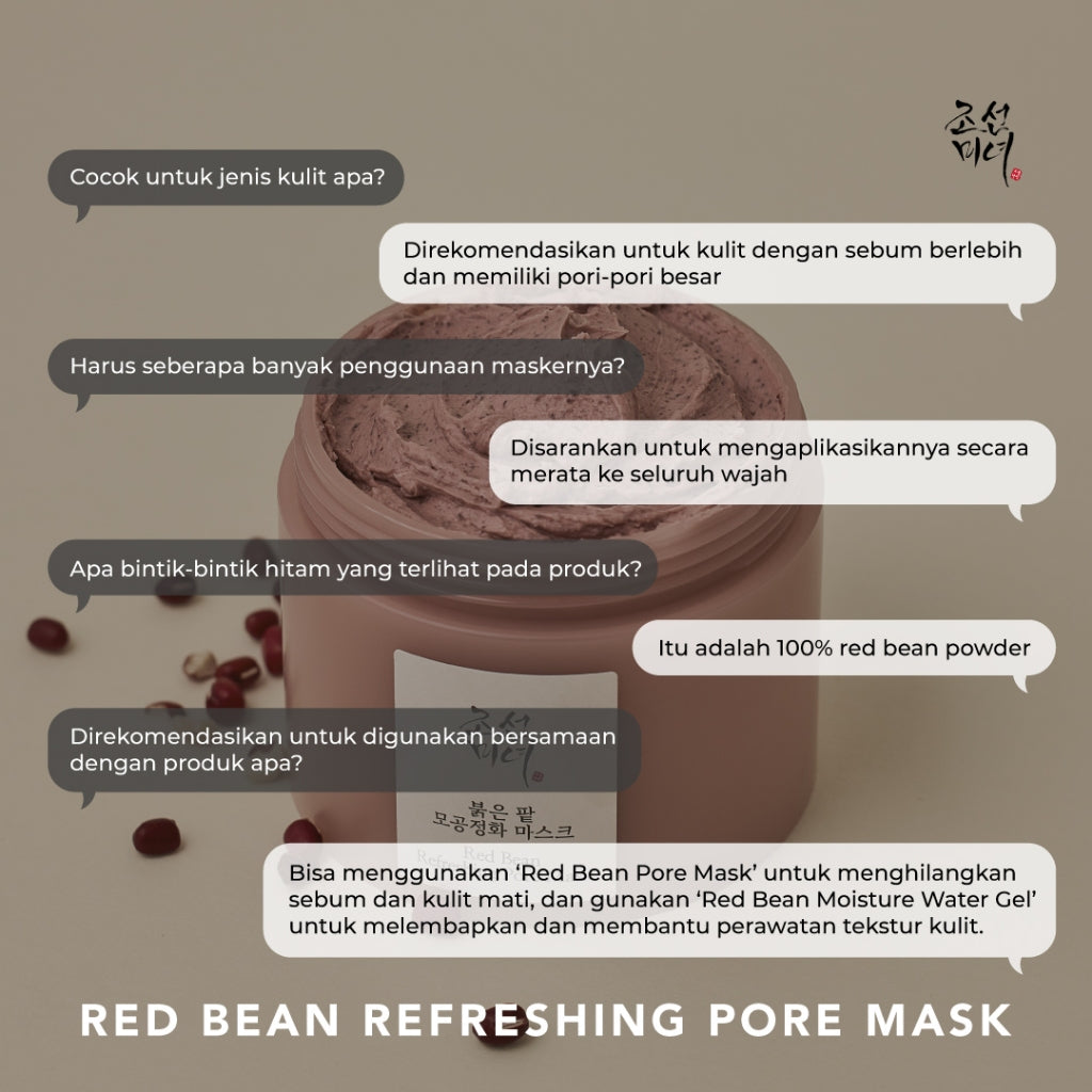 Beauty of Joseon Red Bean Refreshing Pore Mask 140ml