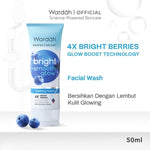 WARDAH Perfect Bright Creamy Foam Brightening Smooth Glowing Facial Wash untuk Semua Jenis Kulit Terutama Kulit Kering Membersihkan dengan Lembut Cerah Sehat Glowing Lebih Kenyal Halus Skincare