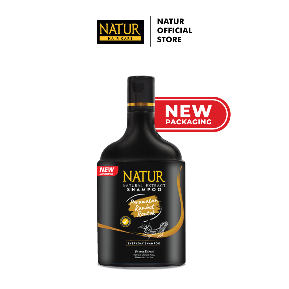 Paket Shampo Ginseng 270 ml + Hair Tonik Ginseng 90 ml - Paket Rambut Rontok / Anti Hair Fall / Menguatkan Akar Rambut