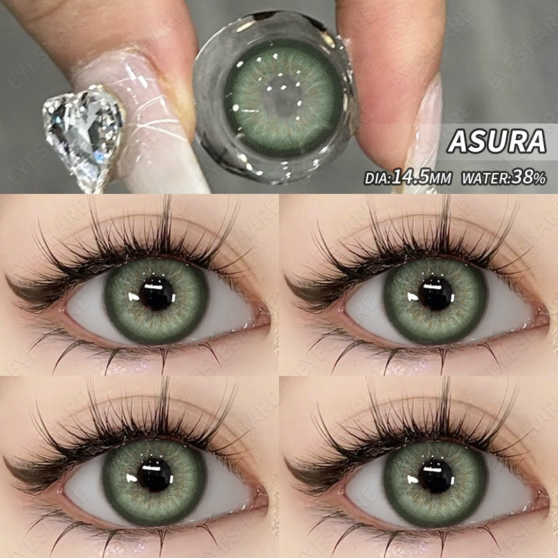 Eyeshare Asura Brown Softlens 14.5mm Normal Softlen