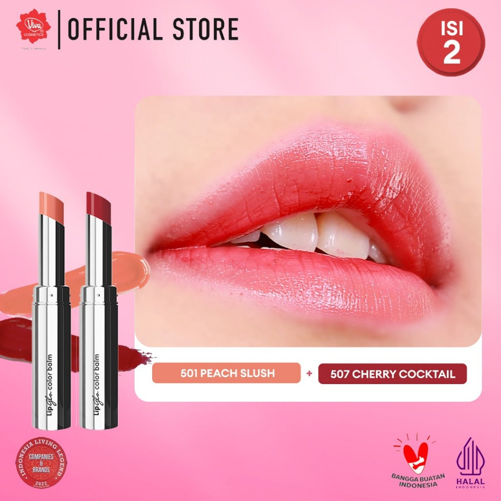 [PROMO - Super Pack !!!] Red-A Lip Glo Ombre - 3 in 1 (LIPBALM, LIPGLOSS & LIPSTICK)