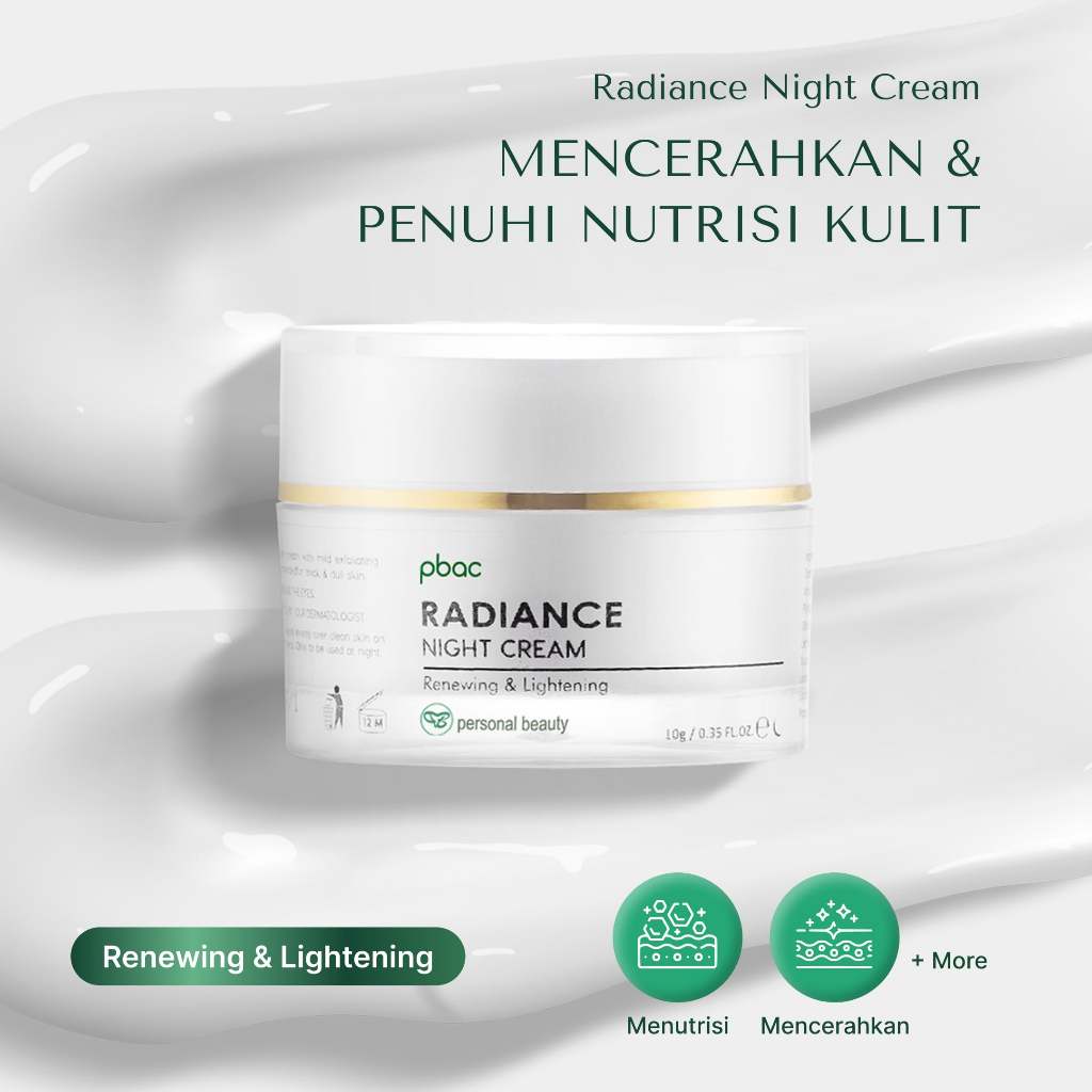 Personal Beauty Radiance Night Cream Renewing & Lightening