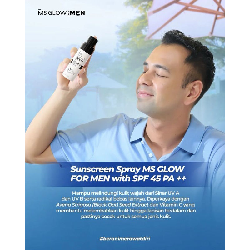 MS GLOW FOR MEN SUN SCREEN