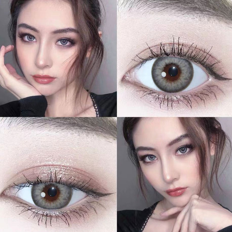 Eyeshare Softlens Miki Gray 1 Pasang 14.0mm