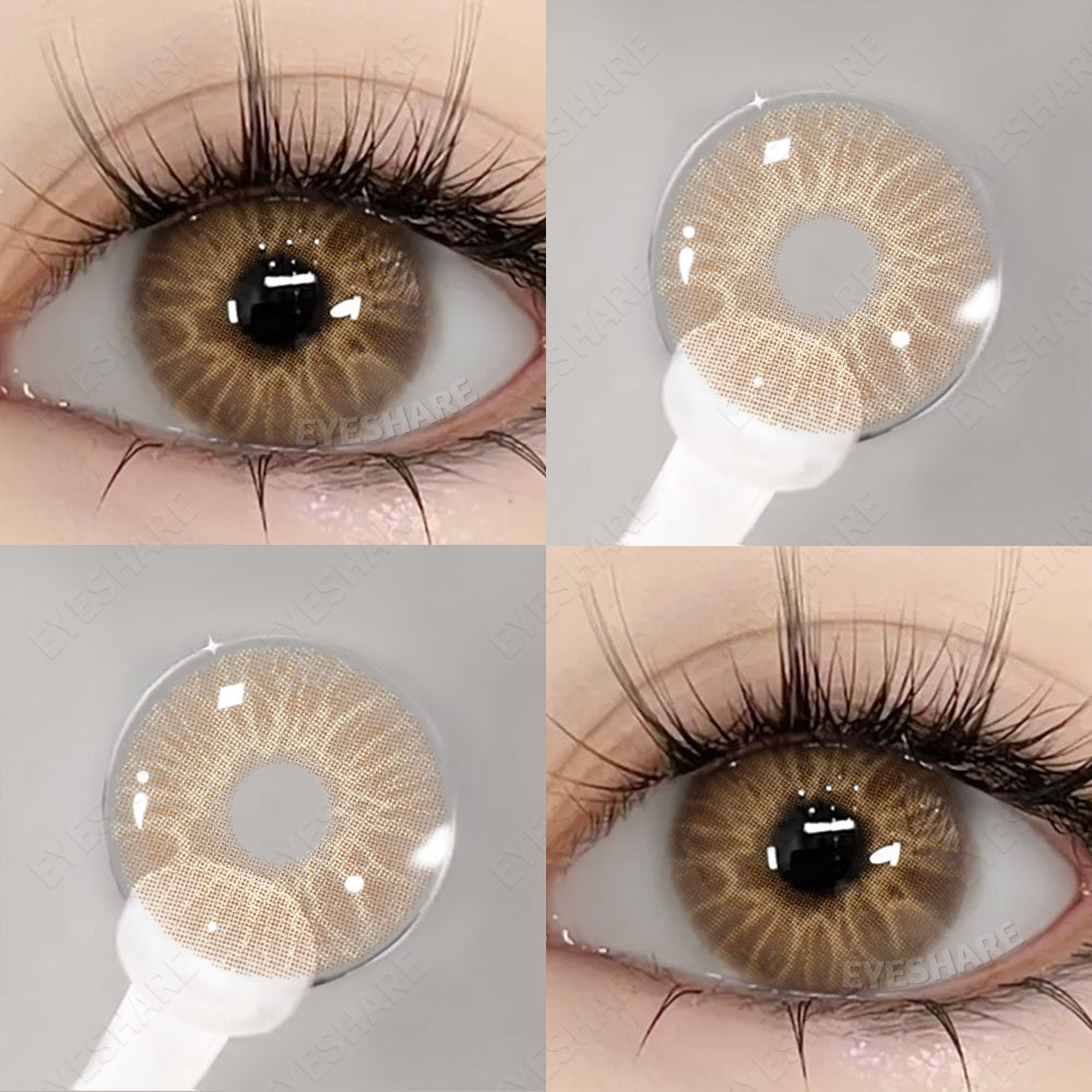 Eyeshare Brazilgirl Amber Softlens 1 Pasang 14.0mm