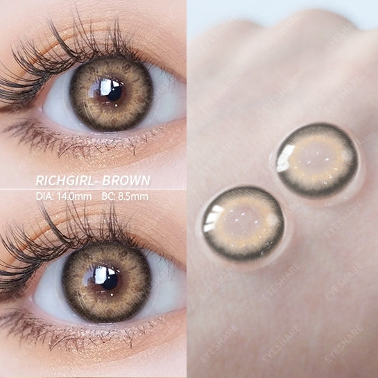 Eyeshare Venice Softlens Gray 1Pasang 14.2mm Lensa Kontak Soflen Soflens