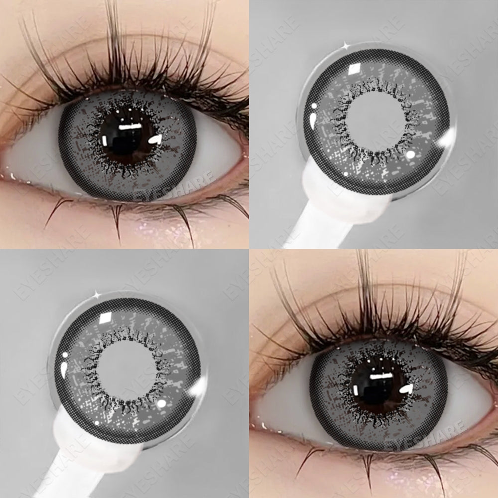 Eyeshare Venice Softlens Gray 1Pasang 14.2mm Lensa Kontak Soflen Soflens