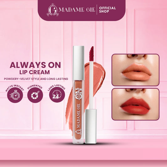 Madame Gie Always On Lip Cream - MakeUp Lip Cream Lipstik