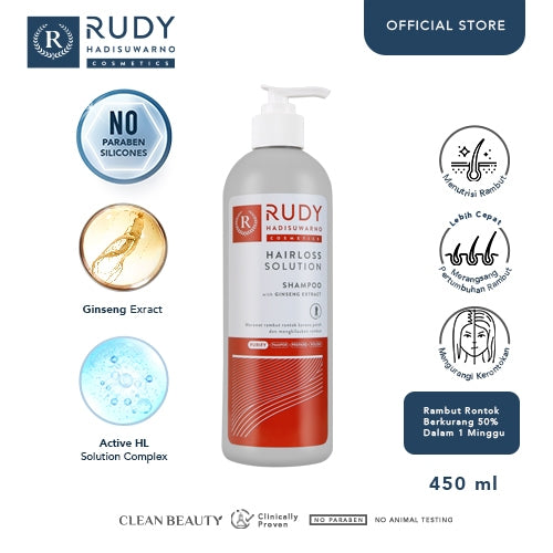 Rudy Hadisuwarno  Cosmetics Hairloss Solution Shampoo