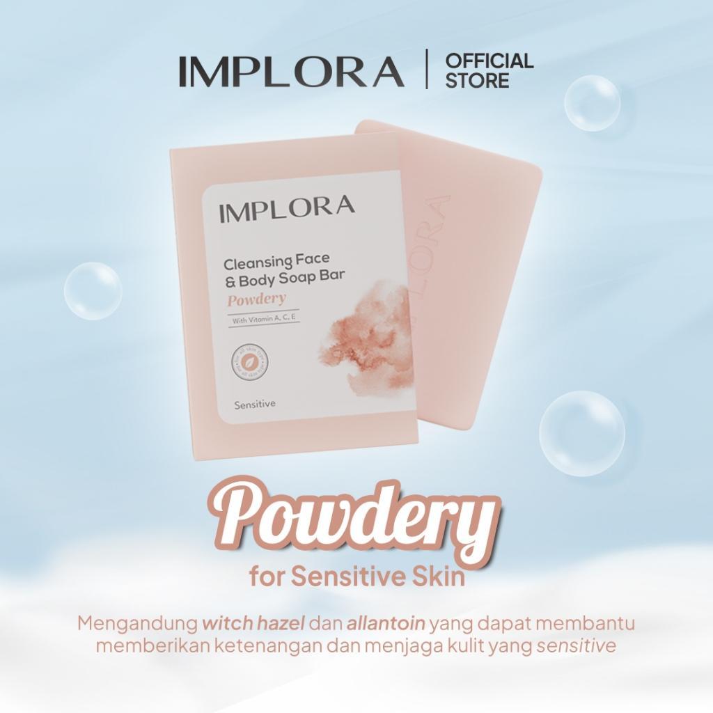 [4 PCS] Implora Cleansing Face & Body Bar Soap