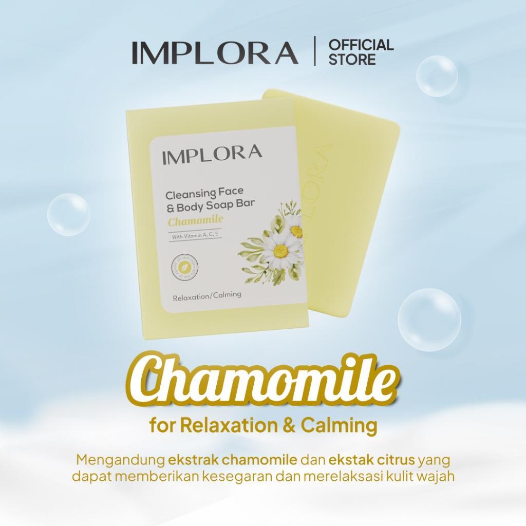 [4 PCS] Implora Cleansing Face & Body Bar Soap