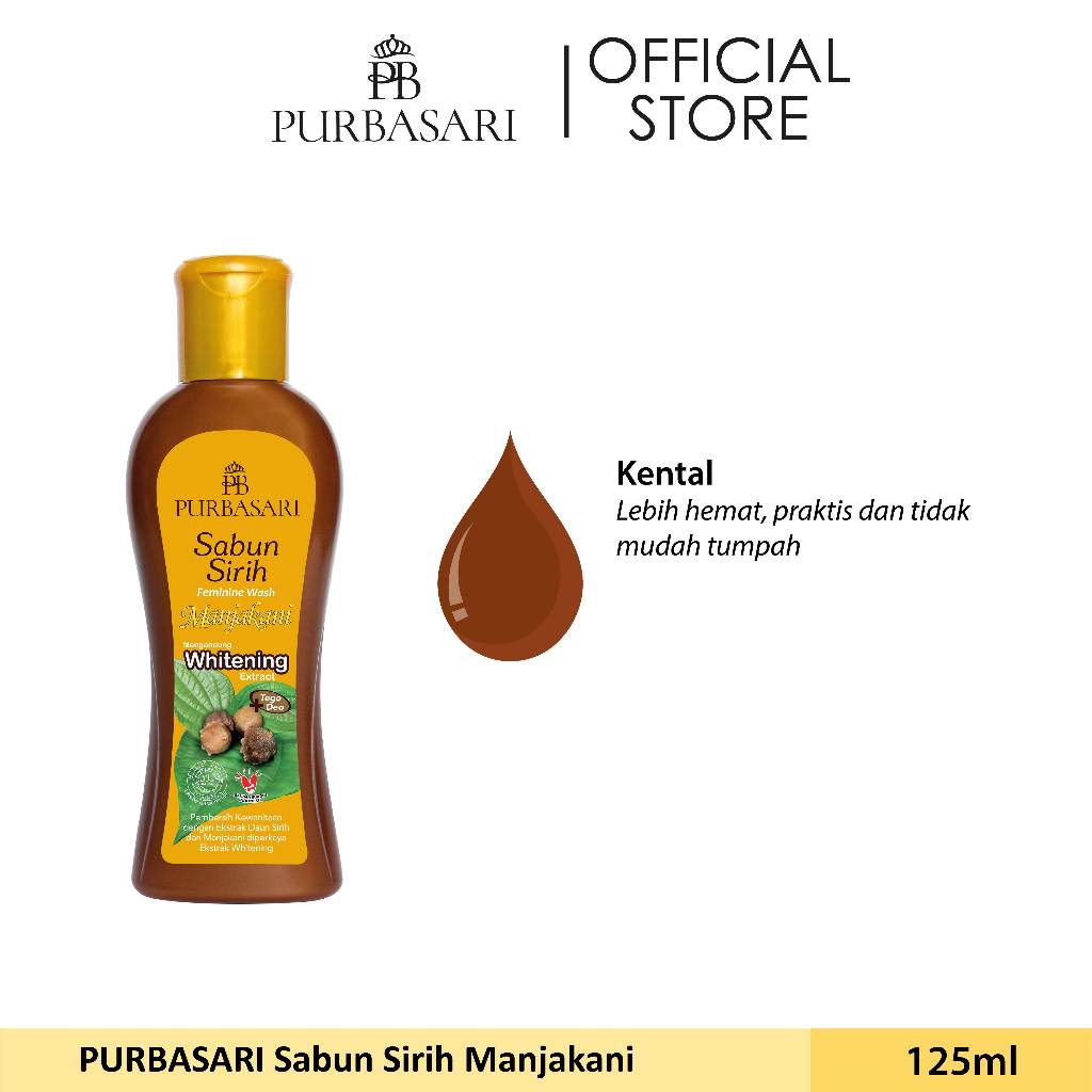 Purbasari Sabun Sirih Manjakani / Perawatan Kewanitaan / Pembersih Miss V