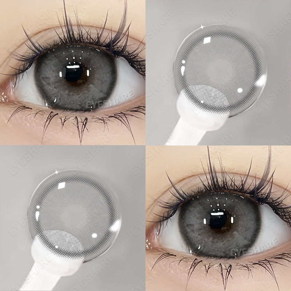 Eyeshare Softlens Blue 1Pasang 14.0mm-14.5mm Lensa Kontak Warna Normal Softlen