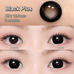 Magister Softlens Big Eyes softlens 14.5mm 16mm Normal Doll Eyes softlens Lensa kontak warna diameter softlens Brown /Black normal mata besar softlens 6bulan