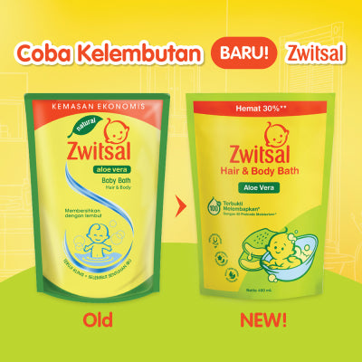 ZWITSAL SABUN MANDI DAN SHAMPOO BAYI ZWISTAL 400 ML / 250ML