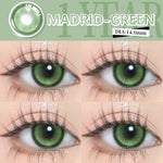 Eyeshare Softlens 14.5MM 1Pasang Lensa Kontak Putih Buta Putih Cosplay Mata Halloween Softlen