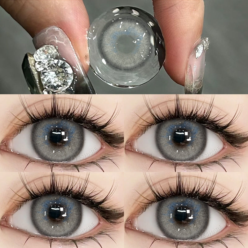 Eyeshare Softlens Vienna Chocolate 14.5mm 1 Pasang Lensa Kontak Untuk Mata Besar