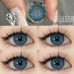 Eyeshare Softlens Vienna Chocolate 14.5mm 1 Pasang Lensa Kontak Untuk Mata Besar