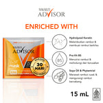 Makarizo Advisor Hair Repair Mask 15 mL & 30 mL - Masker Rambut / Hair Mask / Rambut Lembut