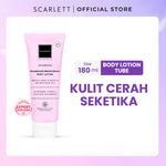 Scarlett Whitening Body Lotion Mencerahkan - Kemasan Baru Tube 180ml