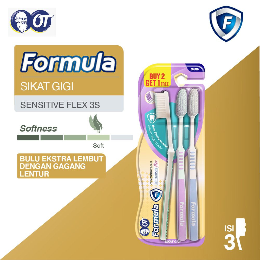 FORMULA SIKAT GIGI CONFIDENT CURVE PACK EXT SOFT SENSITIVE ACTIVE