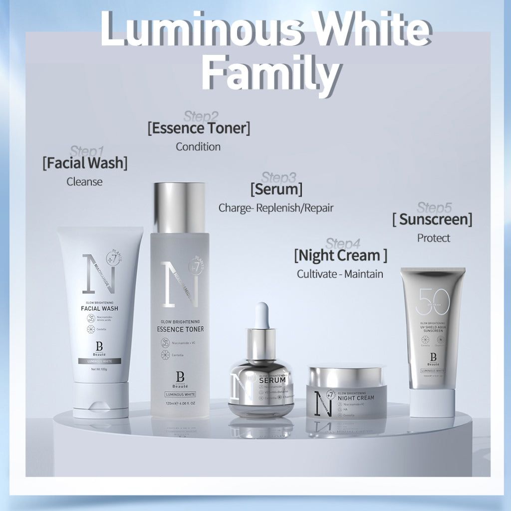 [Louisse's Exclusive] PREMIERE BEAUTE UV Shield Aqua Sunscreen 40ml [BPOM] SPF 50 PA+++ Skincare Series Luminous White Glow Whitening UBA UVB prevention glowing tidak no white cast tidak berminyak untuk flek hitam recommended sanscren kulit louisse