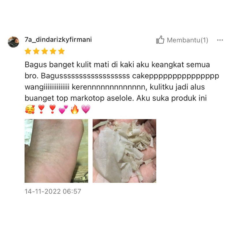 Noera Exfoliating Foot Mask BPOM | Foot Peel - Masker Kaki Pengelupas Kulit Mati - Noeraskincare