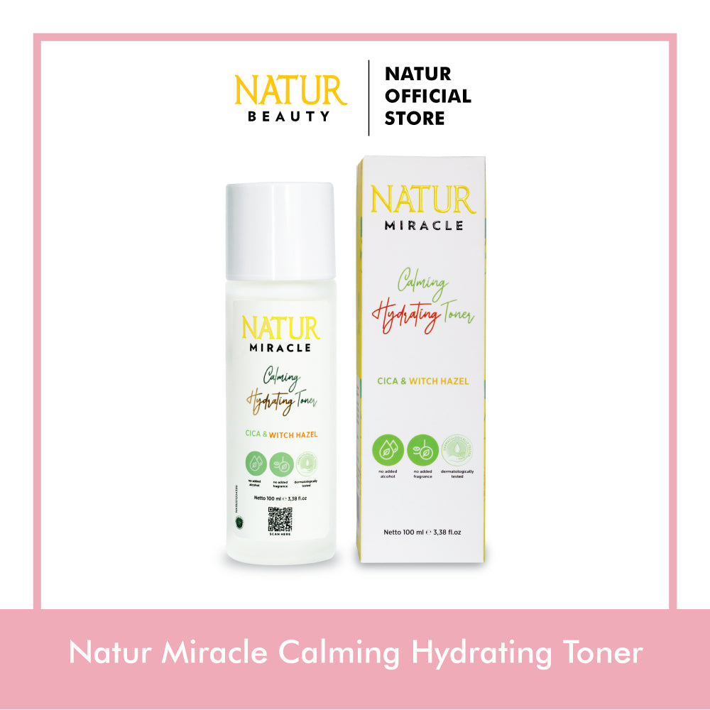Natur Miracle Calming Hydrating Toner - Toner Melembabkan Wajah