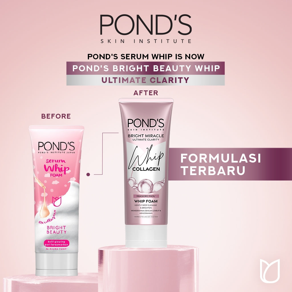 :Pond's Bright Miracle Ultimate Clarity Facial Whip Foam 100G x2