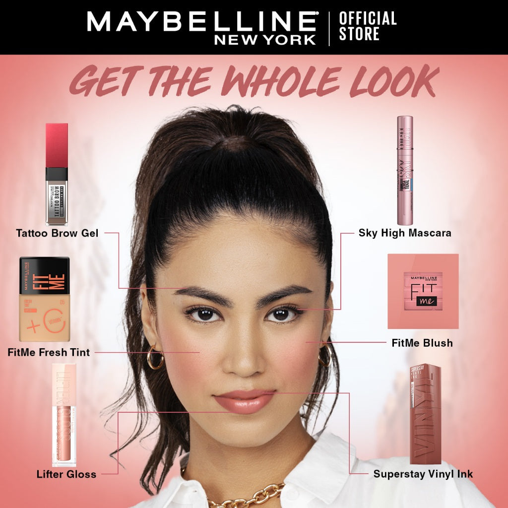 MAYBELLINE OFFICIAL Fit Me! Powder Blush Make Up - Blush On Pigmented Dengan Hasil Natural Yang Tahan Lama - Tersedia Dalam 4 Warna