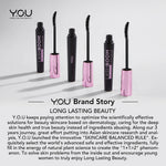 YOU Lashboom Ultra Volume Mascara Maskara Waterproof Tahan 24 Jam Lash Lift Kosmetik Mata