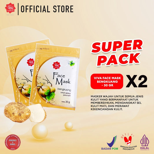 [Super Pack !!!] Viva Face Mask Bengkuang 30 gr