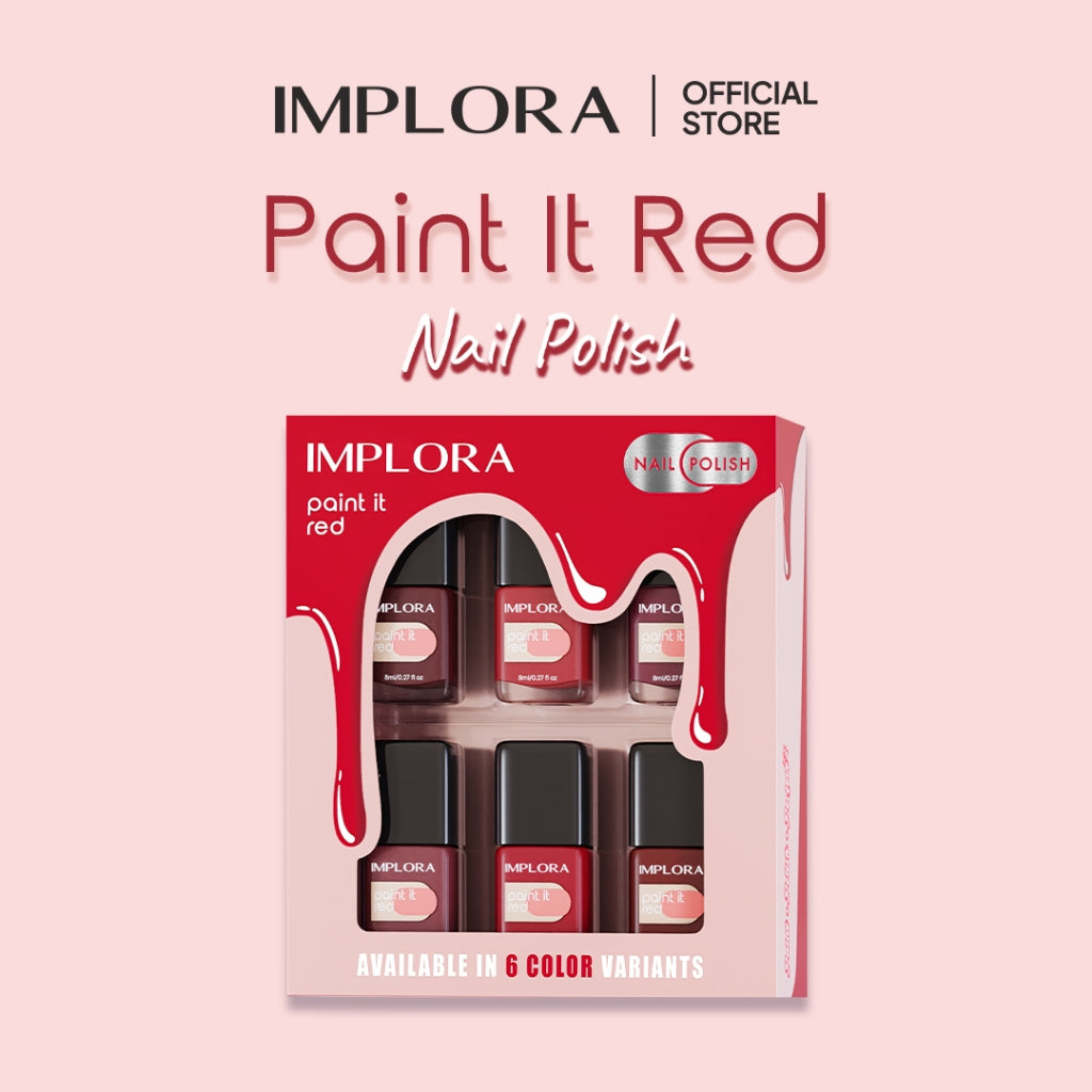 Implora Paint Nail Polish | Kuteks Pewarna Kuku | Nail Art