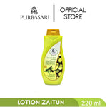 Purbasari Hand And Body Lotion Zaitun 220 ml / HBL Zaitun / Body Lotion - Melembapkan kulit - Merawat kulit kering dan kasar - Menutrisi Kulit