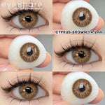 Eyeshare (COD) SEMPORMA BROWN 14.2mm Softlens Normal